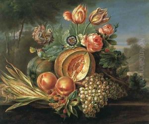 Still Life with Fruit and Flowers