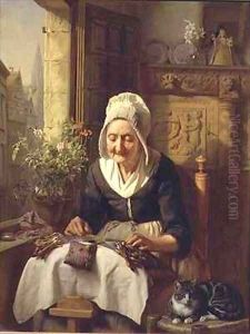 The Old Lacemaker