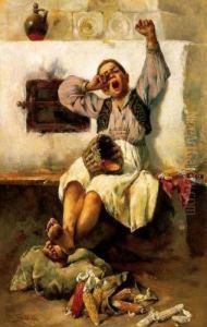 In The Kitchen by Geza Peske