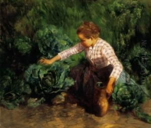 In The Garden by Geza Peske