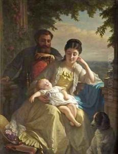 Reflections at the Spring by Josephus Laurentius Dyckmans
