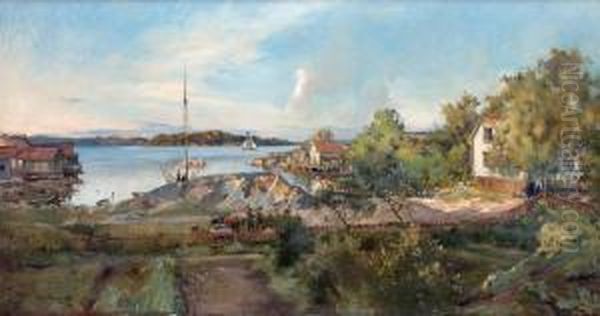 Motiv Fran Vaxholm, Norrhamnen - view 1