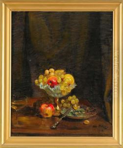 Stilleben, Signerad Och Daterad Ax Peter 1916 - view 1