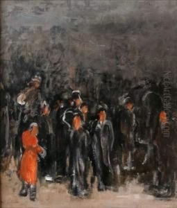 La Foule by Adolphe Peterelle