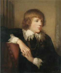 Portrait Of A Gentleman by Matthew William Peters