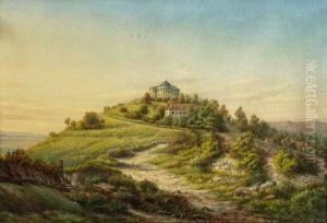 Die Grabkapelle Der Konigin Katharina by Pieter Francis Peters
