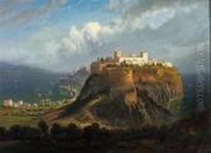 Ansicht Von Monaco by Pieter Francis Peters
