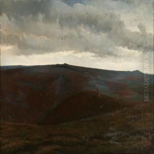 Landscape by Edvard Frederik Petersen