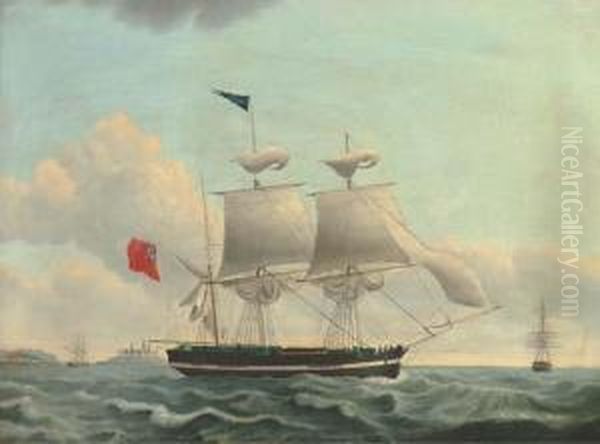 The English Brig Endimion - view 1