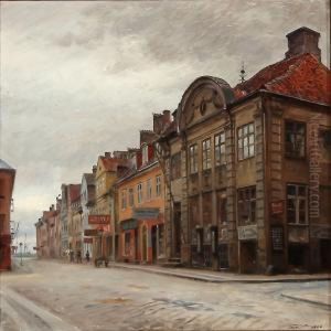 Street Scene From Elsinore.
