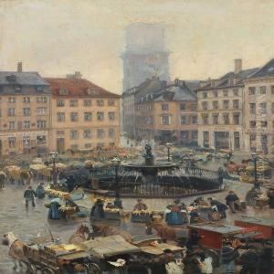 Scenery From Nytorv, Copenhagen