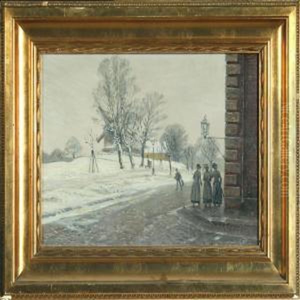 Winter Scenery From Odense - view 1