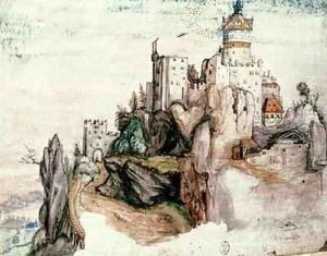 Fortified Castle by Durer or Duerer, Albrecht