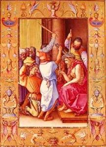 Ms 39 1601 The Mocking of Christ from Passio Domini Nostri Jesu Christi Secundum Joannem by Durer or Duerer, Albrecht