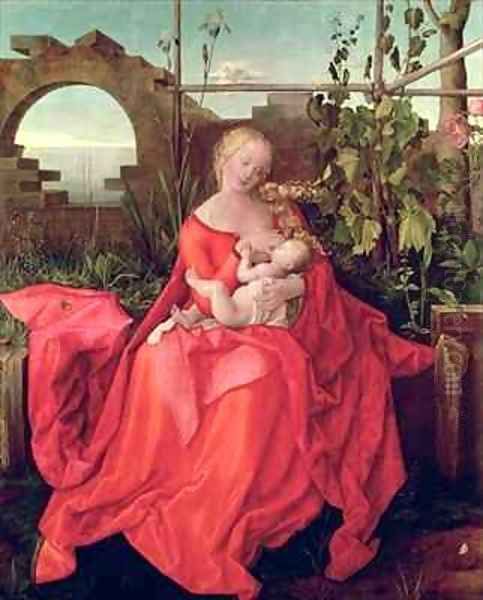 Virgin and Child Madonna with the Iris 2 by Durer or Duerer, Albrecht