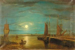 Docks In Moonlight