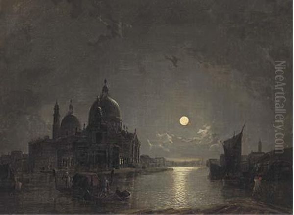 Santa Maria Della Salute From The Grand Canal - view 1