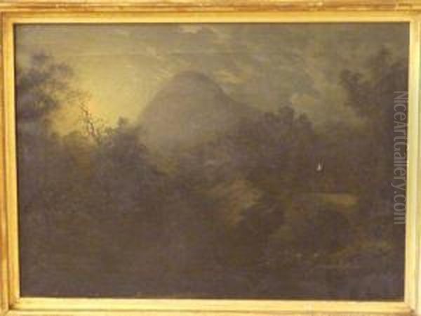 With Figures On A Bridge - view 1