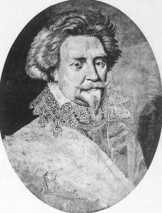 Portrait of Frederick Hendrick 1623-24 by Willem Jacobsz Delff
