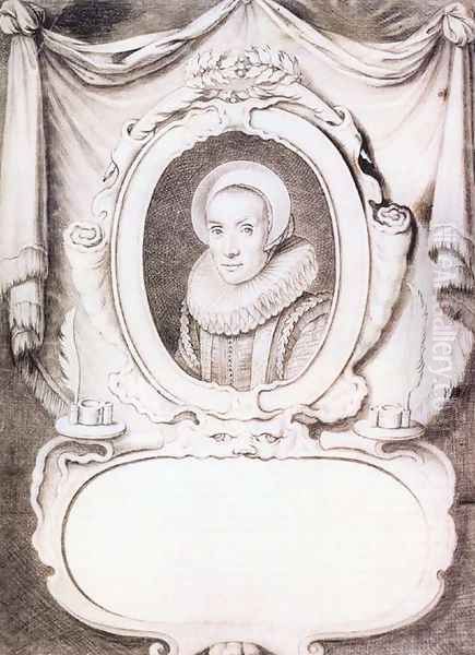 Portrait of Maria Strick 1620 - view 1