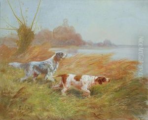 Auf Der Jagd by Eugene Petit