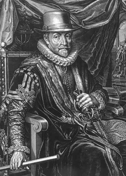 Portrait of Willem the Silent 1623 detail - view 1