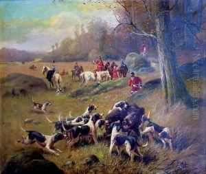 Scene De Chasse A Cour Scene De Chasse A Cour