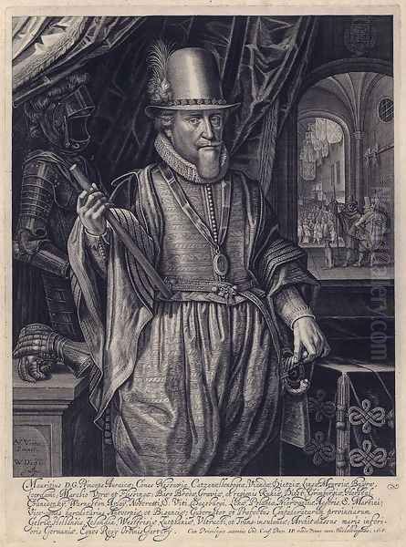 Portrait of Prince Maurits 1618 - view 1
