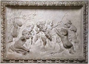 Bacchanalia of Putti by Francois Duquesnoy