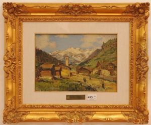 Paesaggio Alpino by Filiberto Petiti