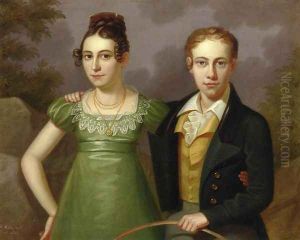 Double Portrait by Francis Martin Drexel