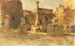 Roma, Scorcio Del Foro Romano by Filiberto Petiti