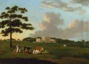 Bulwell Hall Nottingham by Edward Dayes