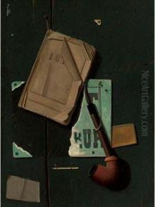 Almanac And Pipe by John Frederick Peto