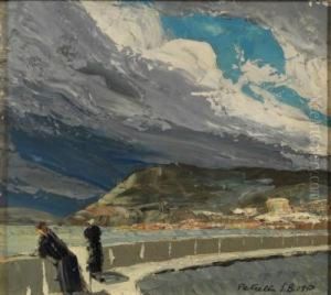 "dopo Il Temporale- Lungomare Di San Remo"