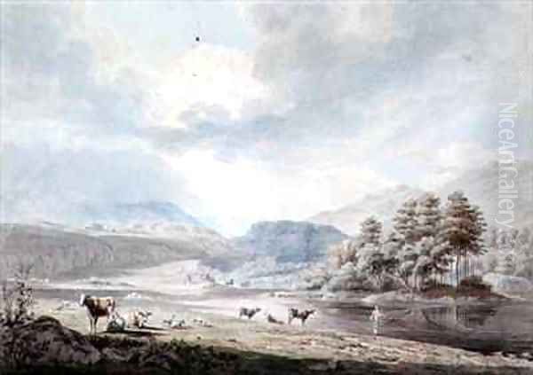 Lake amongst Hills - view 1