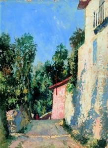 La Casa Rosa (pollone, Rione Trotti) by Vittorio Petrella Da Bologna