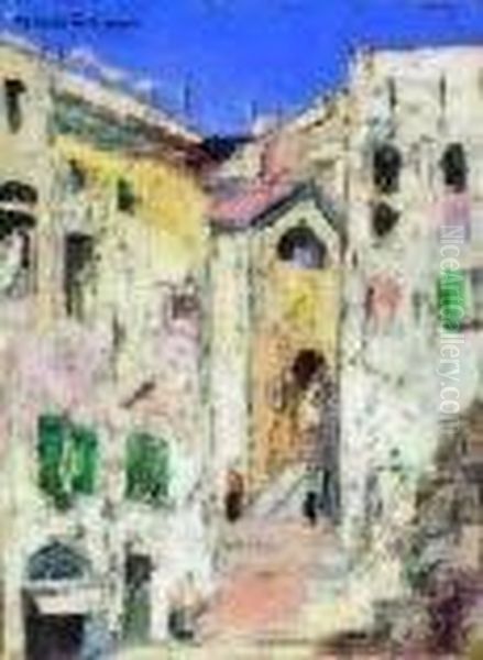 "vecchie Case Di San Remo" 1950ca - view 1