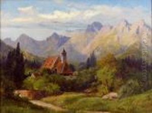 Kircherl In Den Bergen