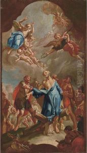 Martirio Di San Pietro by Giuseppe Antonio Petrini