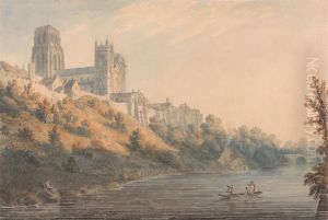 Durham Cathedral by Edward Dayes
