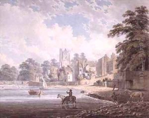 The River Thames at Putney by Edward Dayes