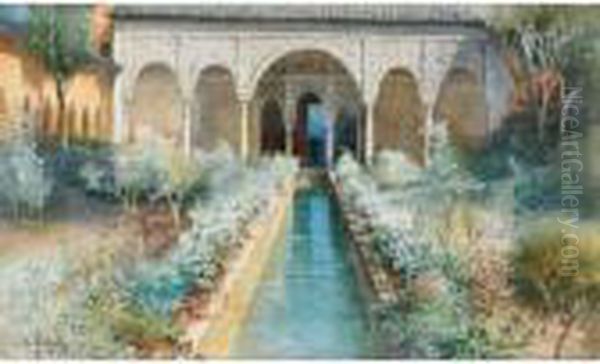 Le Palais Generalife, Alhambra, Grenade - view 1