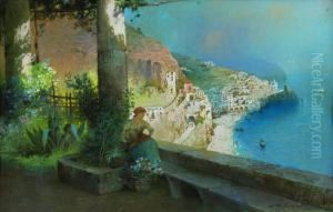 Amalfi Dal Convento Dei Cappuccini by Salvatore Petruolo