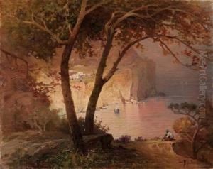 Scorcio Del Golfo Di Salerno - 1922