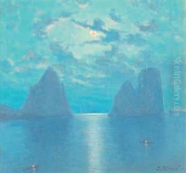 Luna Sui Faraglioni Di Capri - view 1