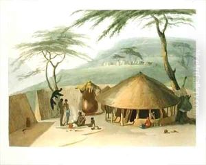 A Boosh Wannah Hut by Samuel Daniell