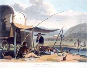 Halt of a Boers Family