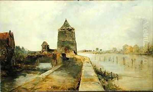 The Rhine at Constance Konstanz am Rhein - view 1