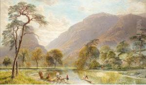 Grange Borrowdale, Cumberland by Charles Pettitt